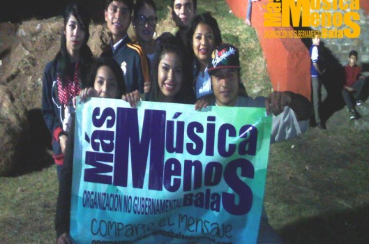 “Más Música, Menos Balas”: das redes sociais às ruas de Guadalajara
